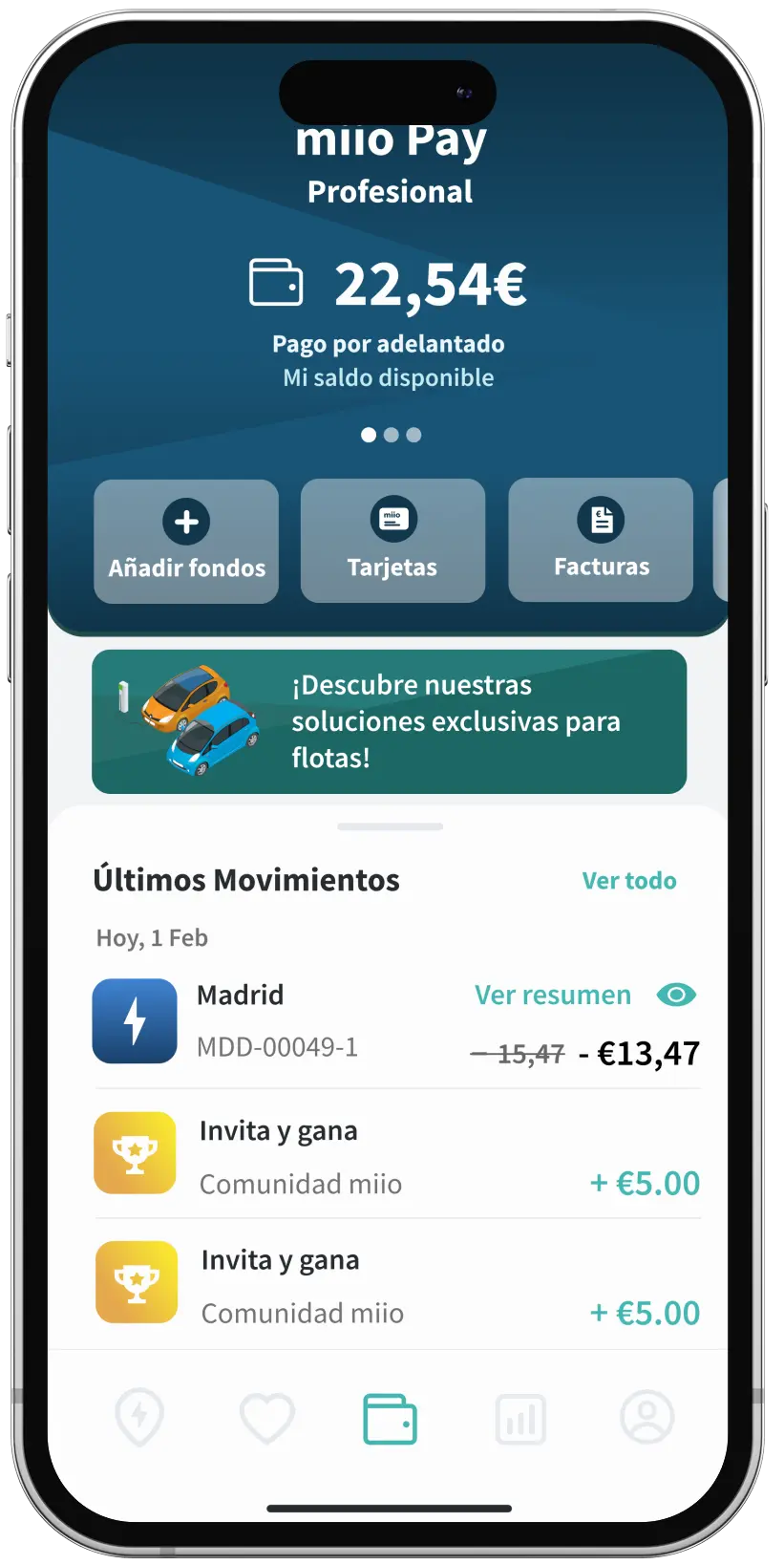 Miio Fleets App