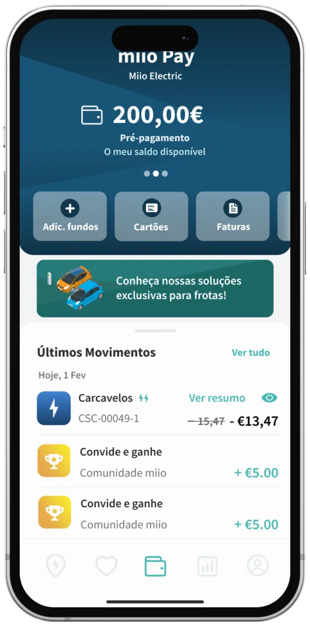 Miio Fleets App